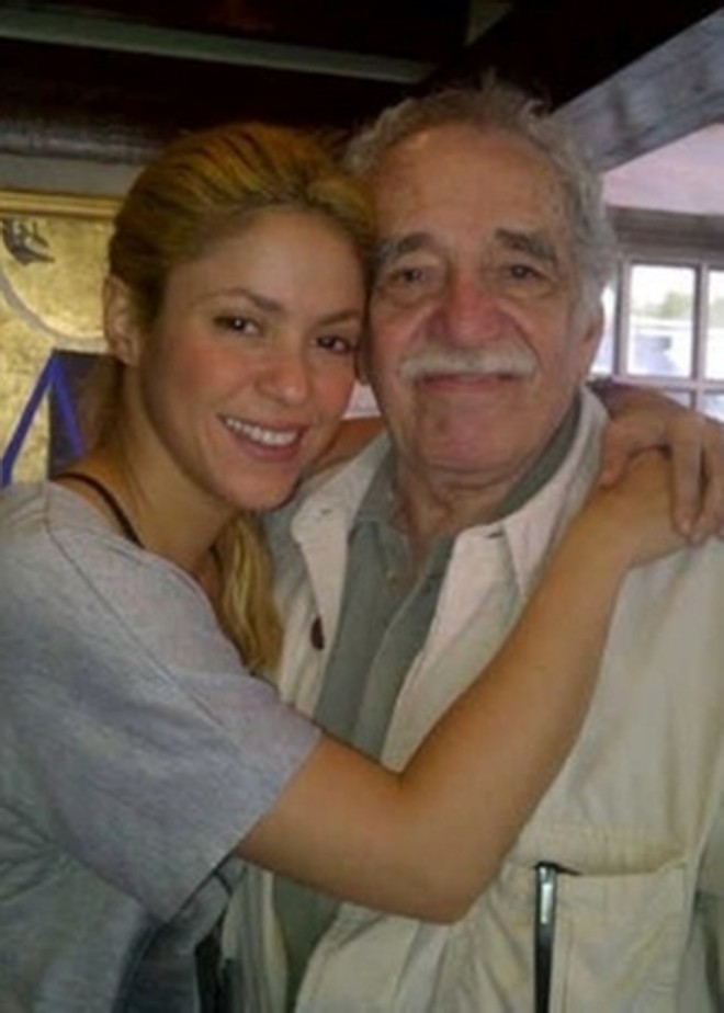 Shakira e García Márquez no México | 