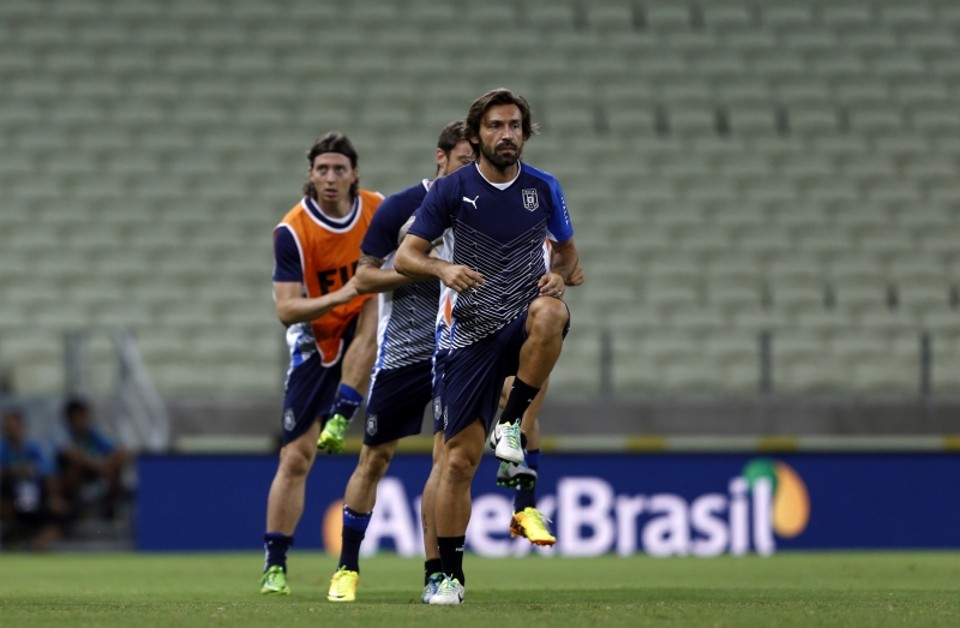 Pirlo é o principal organizador da forte seleção italiana | Brindicci/Reuters