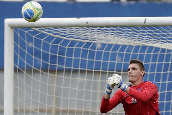 João Ricardo vai substituir Marcos no gol do Paraná diante do Joinville | Felipe Rosa / Tribuna do Paraná