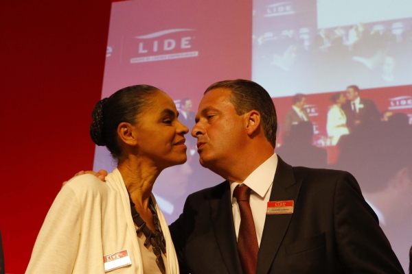 Eduardo Campos e a ex-senadora Marina Silva | Moacyr Lopes Jr./ Folhapress