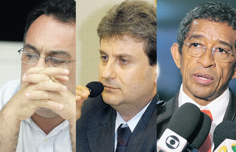 | Gilberto Abelha/ Jornal de Londrina ; José Cruz/ ABr ; Gustavo Lima/ Câmara dos Deputados