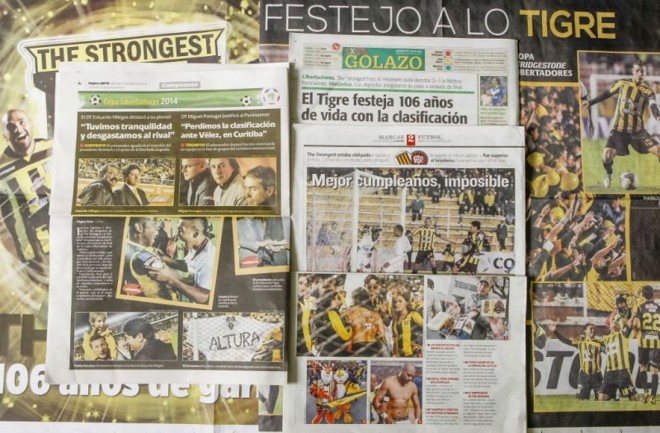 Jornais destacaram a vitória do The Strongest | 