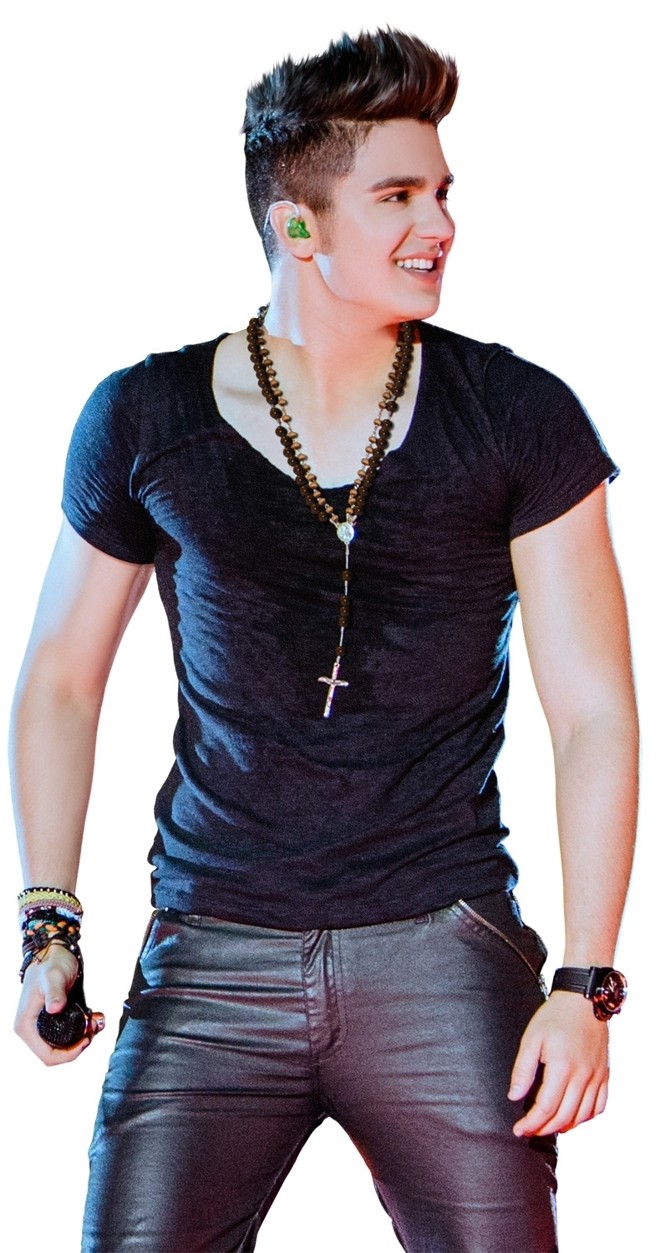 No iPod de Luan Santana tem forró e música eletrônica |