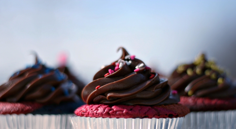 Um dos cupcakes produzidos pela Sprinkles: ideia de criar autoatendimento surgiu no estado da Califórnia | Alicia Rae/Creative Commons