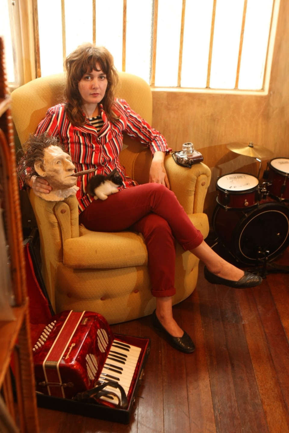 Paraguaya em seu território, com a cabeça de Keith Richards e o acordeão mágico | Ivonaldo Alexandre/ Gazeta do Povo
