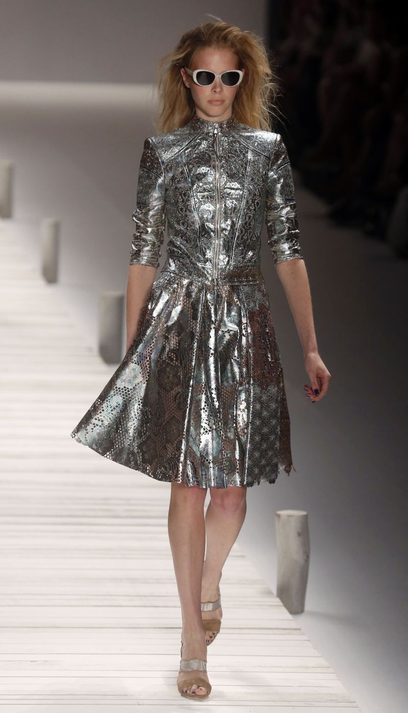 Patrícia Viera: moda em couro | Pilar Olivares/Reuters