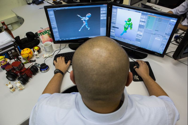 A maior concentração de empresas de games ocorre no Sudeste, liderada pelo estado de São Paulo. Em seguida, vêm Rio Grande do Sul e Rio de Janeiro. | Brunno Covello/Gazeta do Povo.