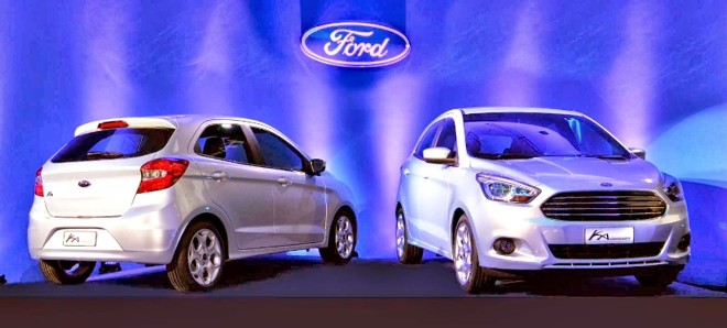O novo Ka, por enquanto, só foi exibido na forma de conceito, mas que está muito próximo do modelo que chegará em breve | Divulgação