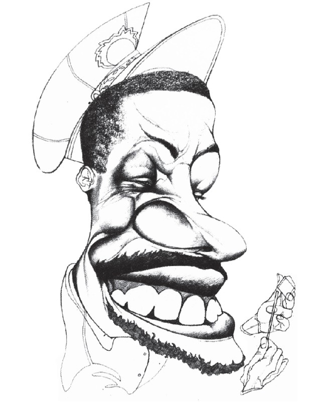 Martinho da Vila no traço de Luis Trimano |