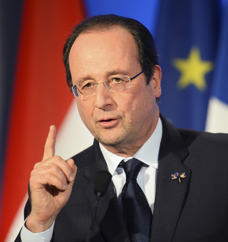 Presidente François Hollande: cabeça colocada à prêmio por radicais islâmicos | Toussaint Kluiters/Reuters