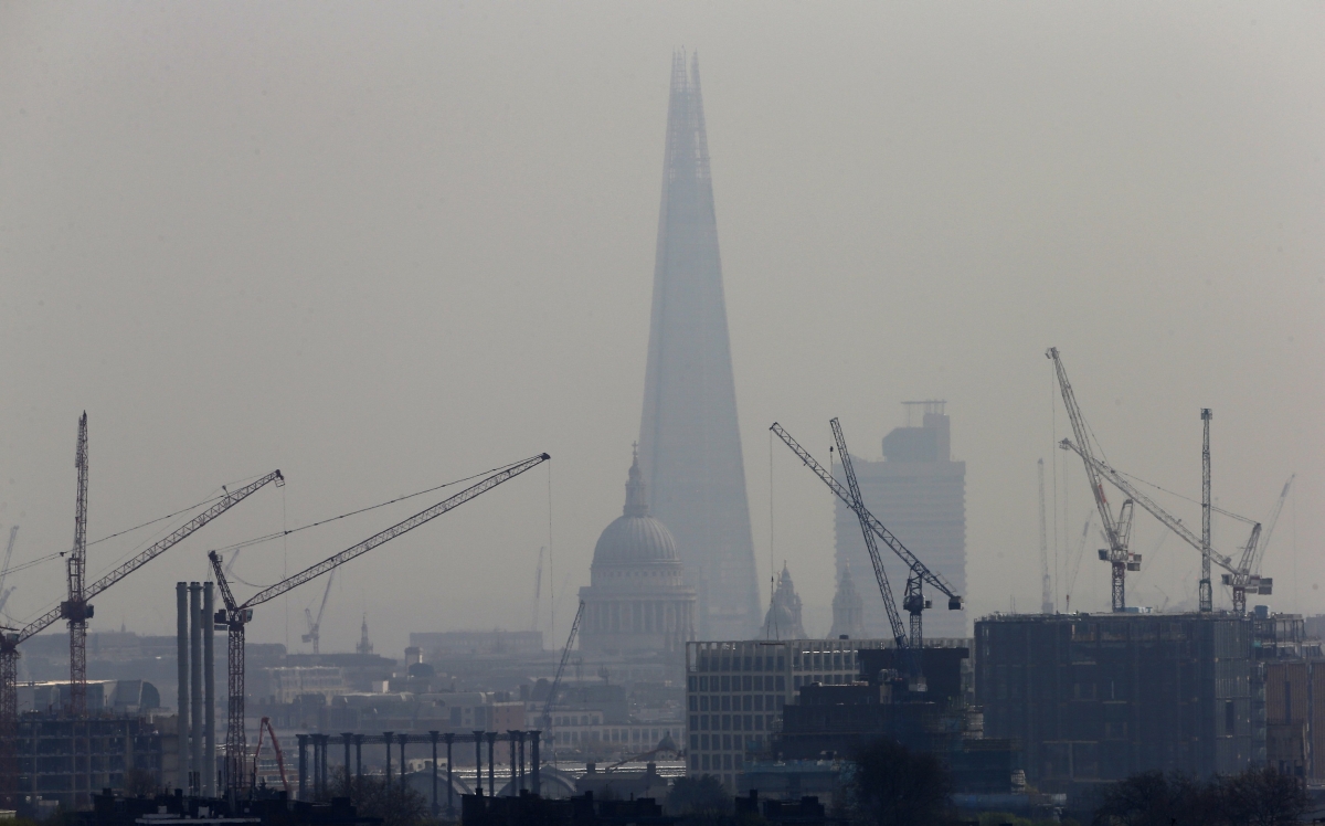 Londres vista da linha do horizonte na manhã desta quinta-feira (3) | Reuters/Suzanne Plunkett