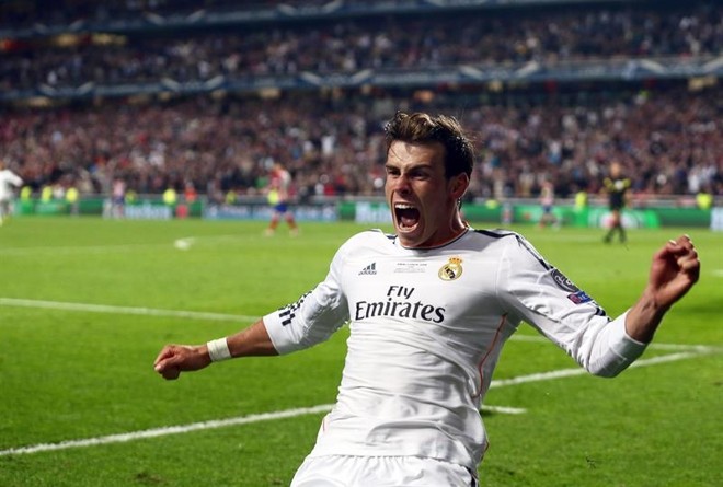 Gareth Bale anotou o gol da virada do Real Madrid na final da Champions League | 
