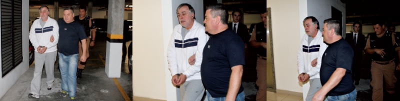 Costa foi transferido para carceragem da PF em Curitiba; Ex-diretor da Petrobras foi escoltado durante a transferência; Mudança foi feita para evitar problemas, diz secretaria | Fotos: Ivonaldo Alexandre/ Gazeta do Povo