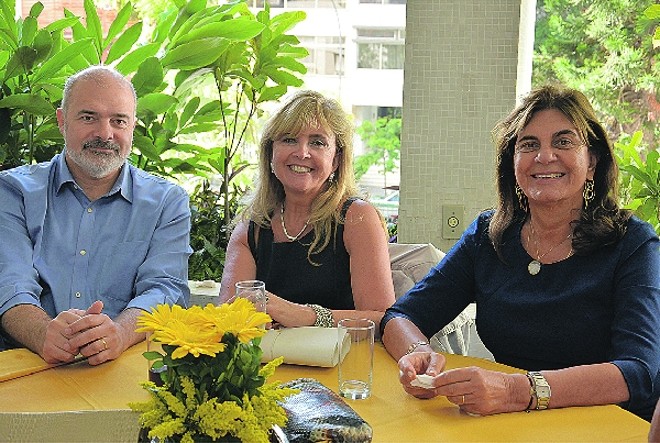 Ricardo Beltrão de Almeida, Ruth Lass e Rosita Beltrão Rischbieter |