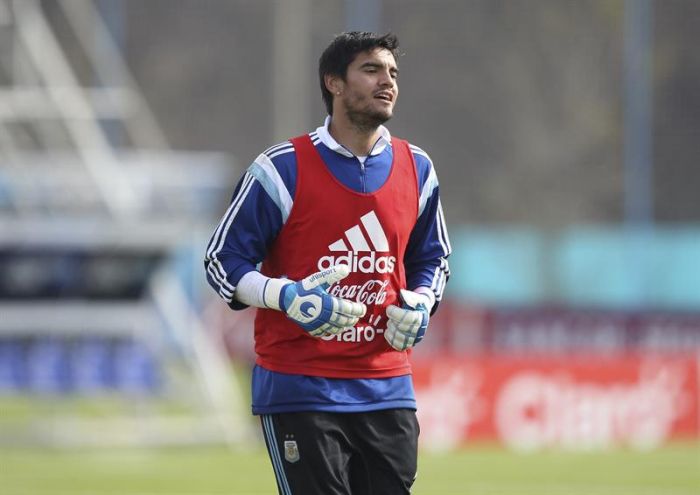 Sergio Romero agradece a confiança do técnico da Argentina | David Fernández / Reuters