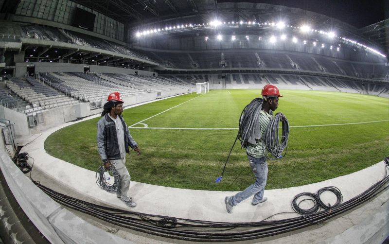 MP precisa aprovar laudo de engenharia para jogo-teste na Arena da Baixada ser realizado | Daniel Castellano / Gazeta do Povo