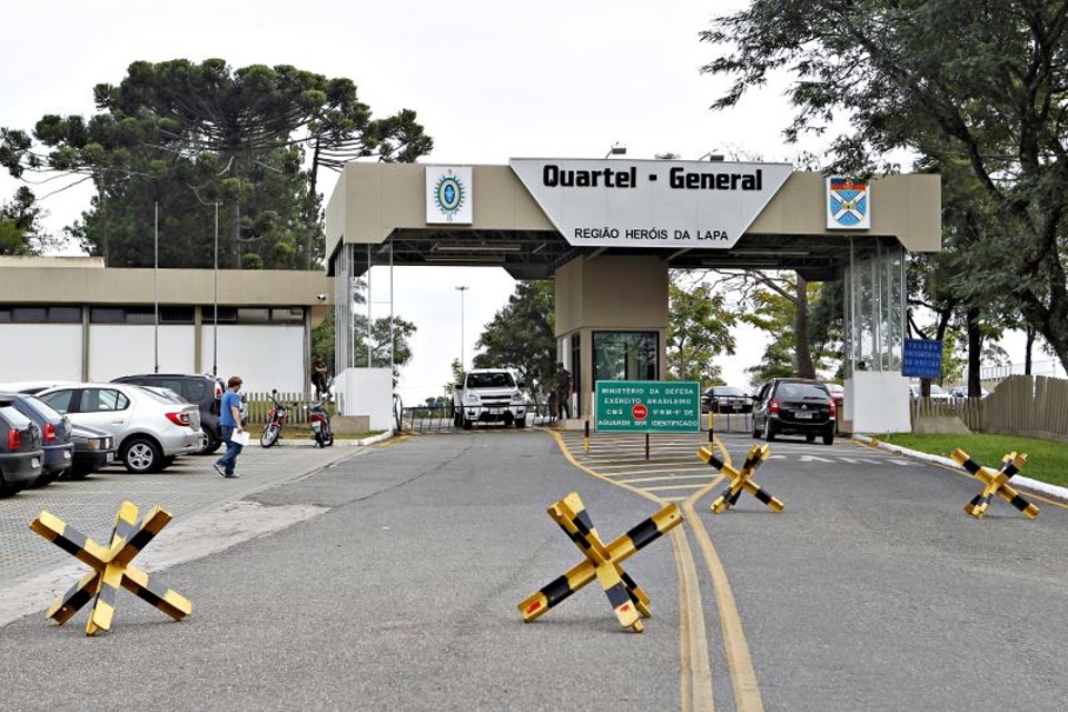 O quartel da 5ª Divisão, no Pinheirinho, será palco de treinamentos para a segurança da Copa | Antônio More/Gazeta do Povo