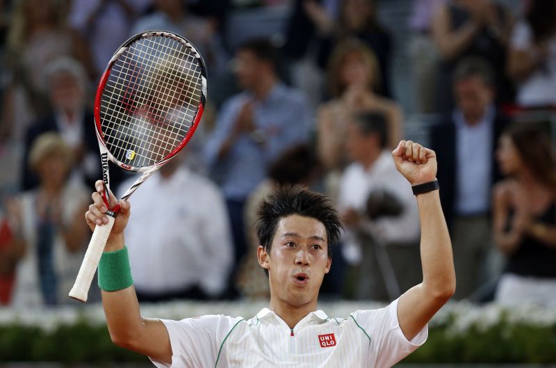 Nishikori pode subir para 10º no ranking e ser o primeiro japonês a entrar no Top 10 | Susana Vera/Reuters