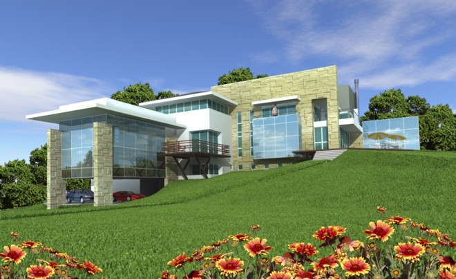 Acompanhar a topografia do terreno é a forma mais sustentável de construir |