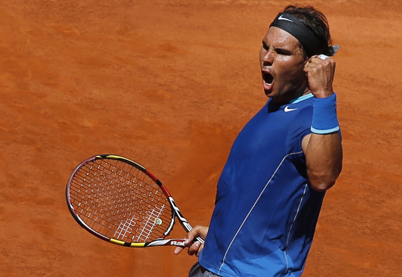 Rafael Nadal bateu Tomas Berdych e vai enfrentar o compatriota Roberto Bautista Agut na semifinal em Madri | Sergio Perez / Reuters