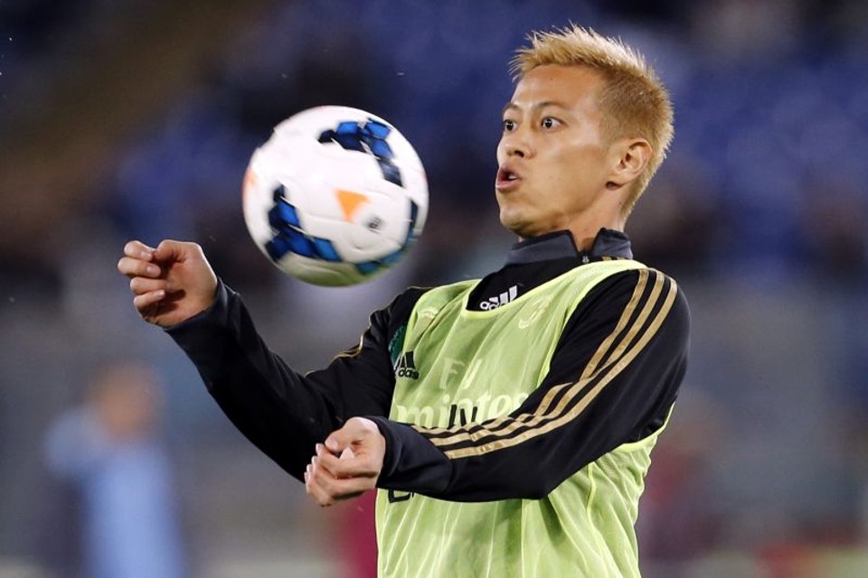 Honda é um dos principais nomes na lista do Japão para a Copa do Mundo | Reuters