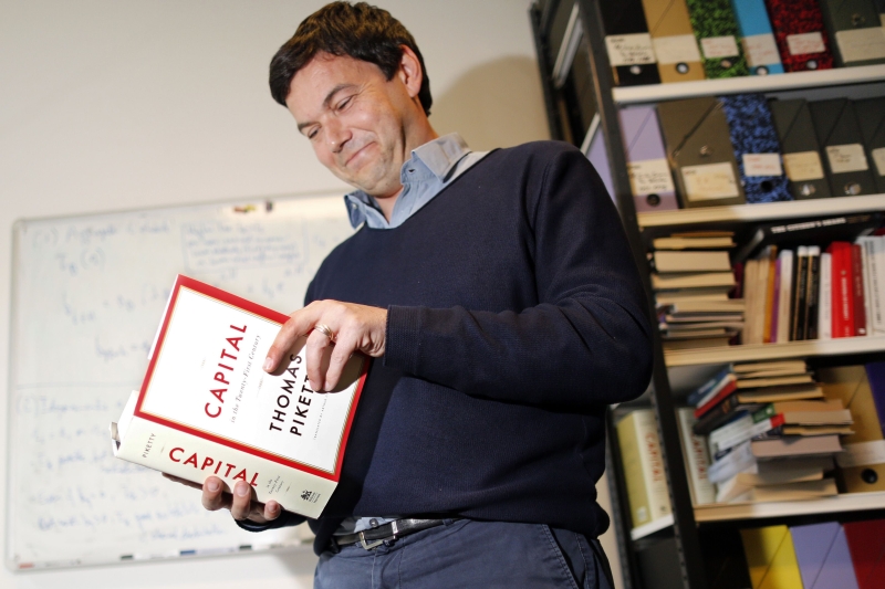 O autor Thomas Piketty: remuneração da elite desequilibrou a distribuição de renda | Charles Platiau/Reuters