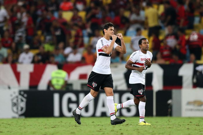 Ganso foi o nome do jogo. Marcou dois e garantiu triunfo do São Paulo | Futura Press