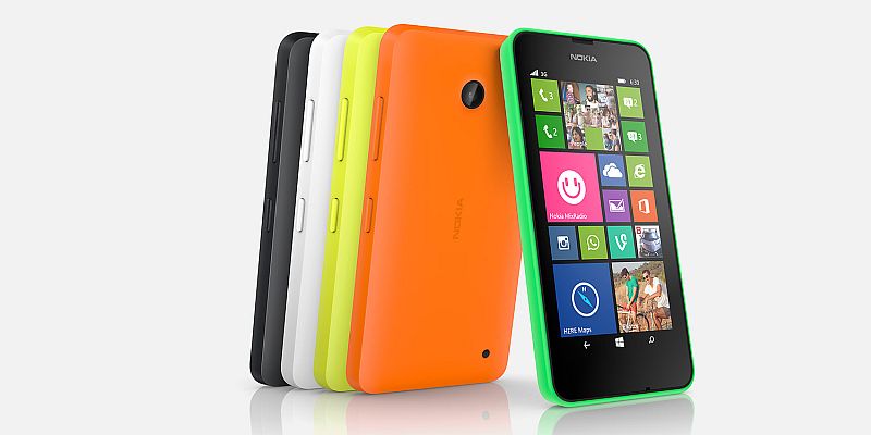 O Nokia Lumia 630 chegará em duas versões, sendo a segunda sem TV digital e com espaço para apenas um chip, por R$ 549 | Divulgação