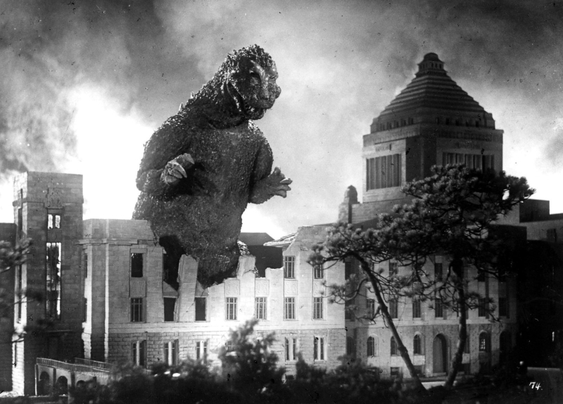 No Godzilla original, de 1954, o monstro pode ser interpretado como uma alegoria para a ameaça nuclear | Divulgação