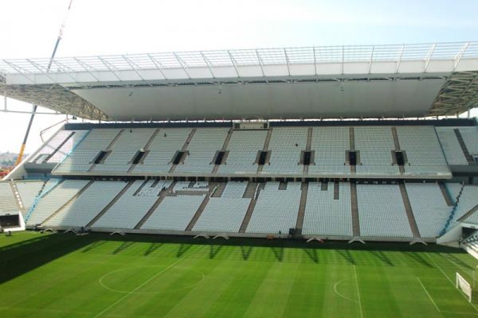Irregularidades podem levar Itaquerão a uma nova interdição Jogo do Corinthians contra o Figueirense no Itaquerão corre risco de não ser realizado | Divulgação / Odebrecht