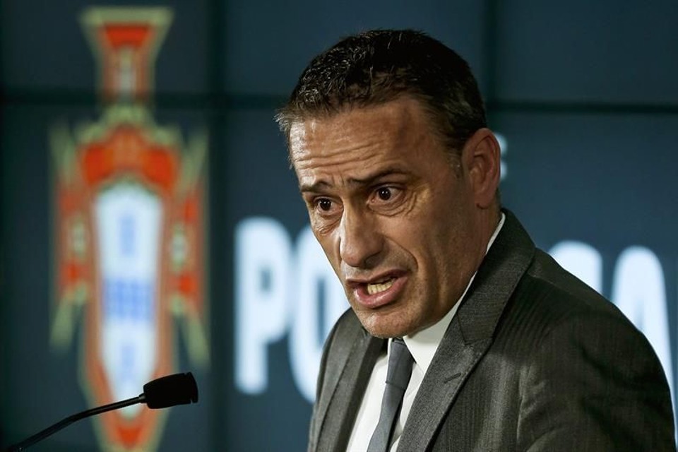 O técnico Paulo Bento nesta segunda-feira no anúncio da lista final de Portugal para a Copa do Mundo | José Sena Goulão / EFE