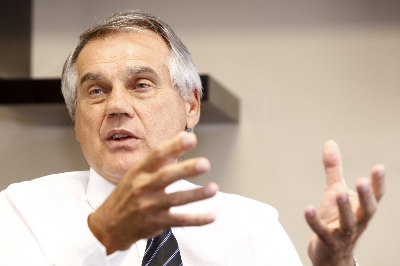 Presidente do Coritiba, Vilson Ribeiro de Andrade, diz que faltou bom senso na decisão do Ministério Público | Hugo Harada / Gazeta do Povo