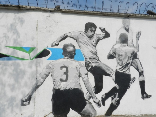Lance de jogo da seleção na Copa de 1962 | 