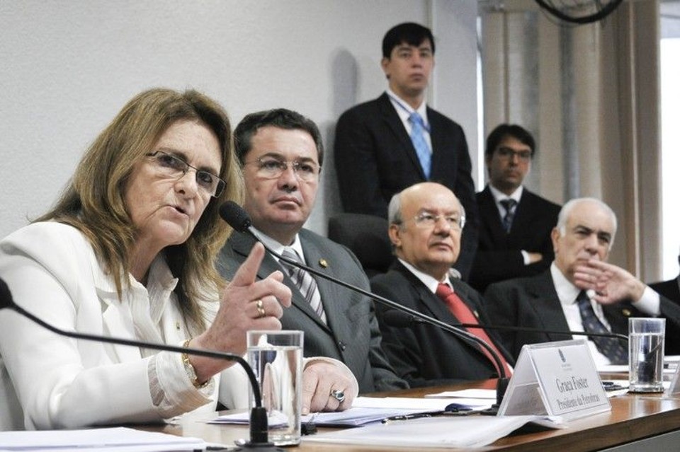 Graça Foster prestou depoimento de quatro horas à CPI da Petrobras | Geraldo Magela/Agência Senado