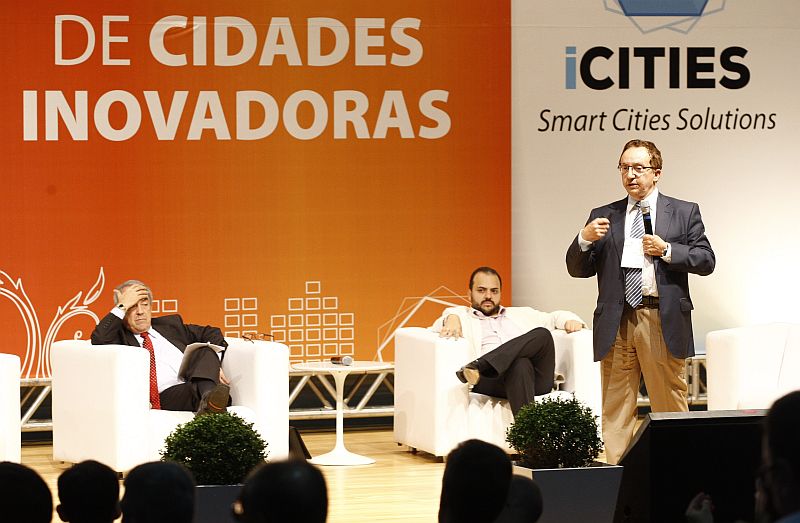 Álvaro de Oliveira falou sobre ações inovadoras em Lisboa | Hugo Harada/ Agência de Notícias Gazeta do Povo