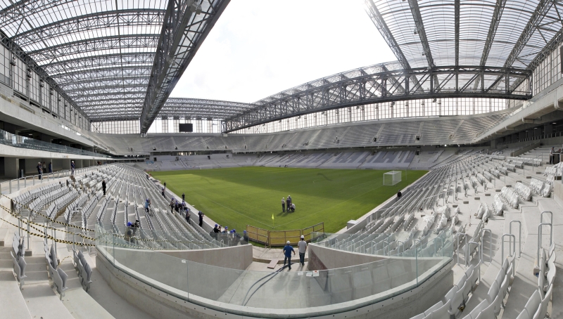 Estádios das cidades-sedes, incluindo a Arena, serão monitorados | Albari Rosa/Gazeta do Povo
