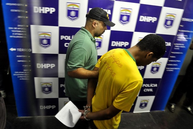 Everton Felipe Santiago Santana foi preso depois de denúncia pelo telefone | Anderson Stevens / Futura Press