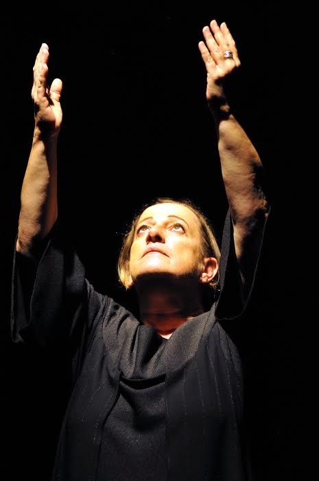 Claudete Pereira Jorge torna o texto veloz enquanto se desdobra entre dez personagens | Gilson Camargo/Divulgação