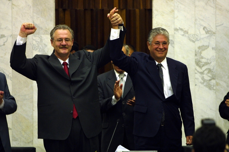 Pessuti e Requião: ex-aliados, os dois estão brigados | Jonathan Campos/ Gazeta do Povo