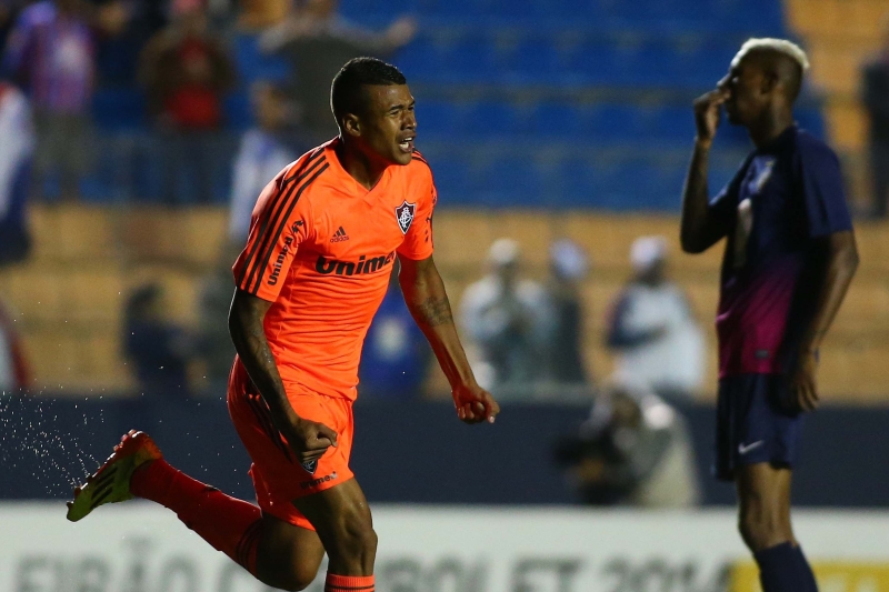 Kenedy marcou o gol do Fluminense na vitória sobre o Bahia | Marcos Bezerra / Futura Press / Folhapress