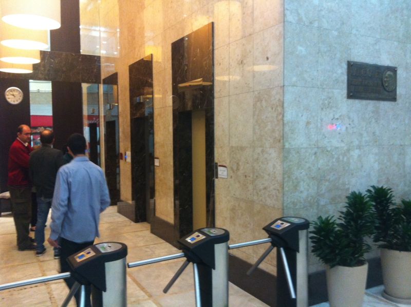 Elevadores do edifício Jayme Canet | Brunno Brugnolo/Gazeta do Povo