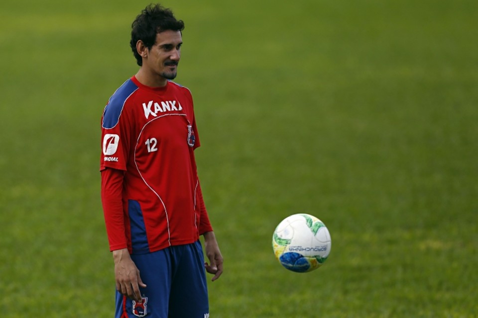 Giancarlo desfalca o Paraná contra o Boa e dá lugar a Gabriel Barcos Gabriel Barcos vai começar pela primeira vez um jogo pelo Paraná como titular | Felipe Rosa / Tribuna do Paraná