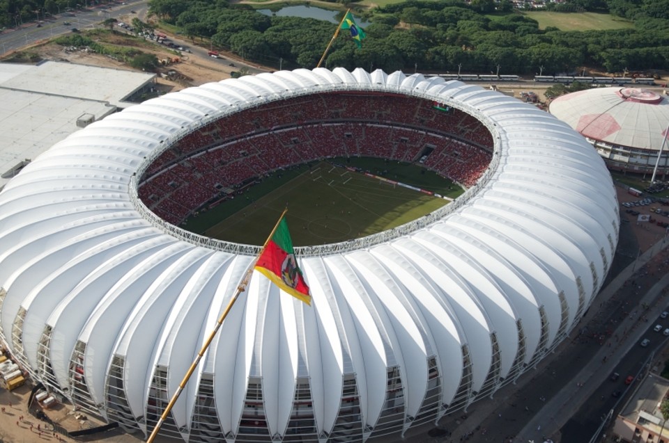 Estádio Beira-Rio está completo na parte interna, mas entorno ainda preocupa a Fifa | Divulgação / Internacional