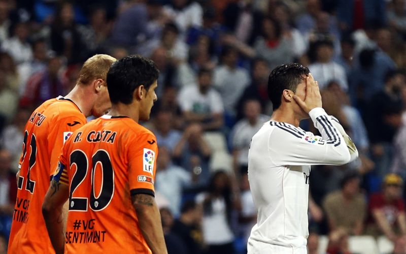 Cristiano Ronaldo lamenta tropeço do Real Madrid no Espanhol | Reuters