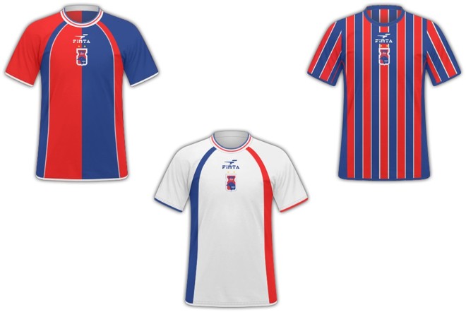 2001 - A Finta lança a camisa número 3 parecida com a do Bahia. Termina na 14.ª posição no Brasileirão. | 