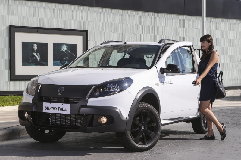 O projeto do Stepway Tweed teve inspiração no mundo da moda | Divulgação