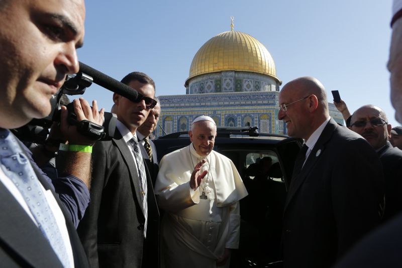 Papa Francisco na Terra Santa | REUTERS/Nir Elias