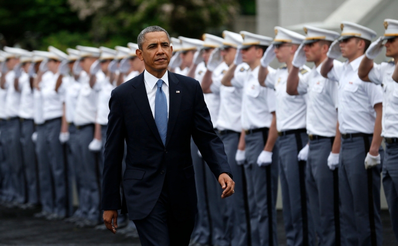 Obama foi à Academia Militar de West Point para falar sobre a política externa dos EUA | Kevin Lamarque/Reuters