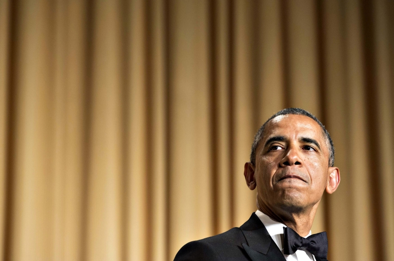 Obama recebeu com humor e ironia os jornalistas que cobrem a Casa Branca, em Washington | Joshua Roberts/Reuters