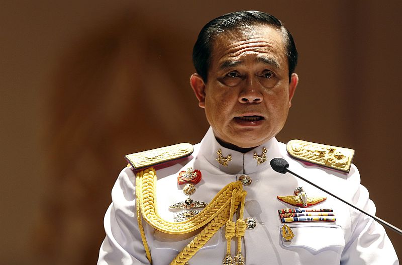 Prayuth Chan-ocha pediu paciência à comunidade internacional e garantiu que os militares tailandeses vão reformar o sistema político para as próximas eleições | REUTERS / Damir Sagolj